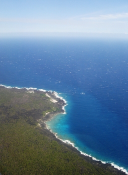 This photo of the Comoros Islands coastline (north of Madagascar) was taken by photographer Simon Shokry from Cairo, Egypt.